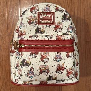 Loungefly Snow White Tattoo Mini Backpack Exclusive - Seven Dwarfs Disney